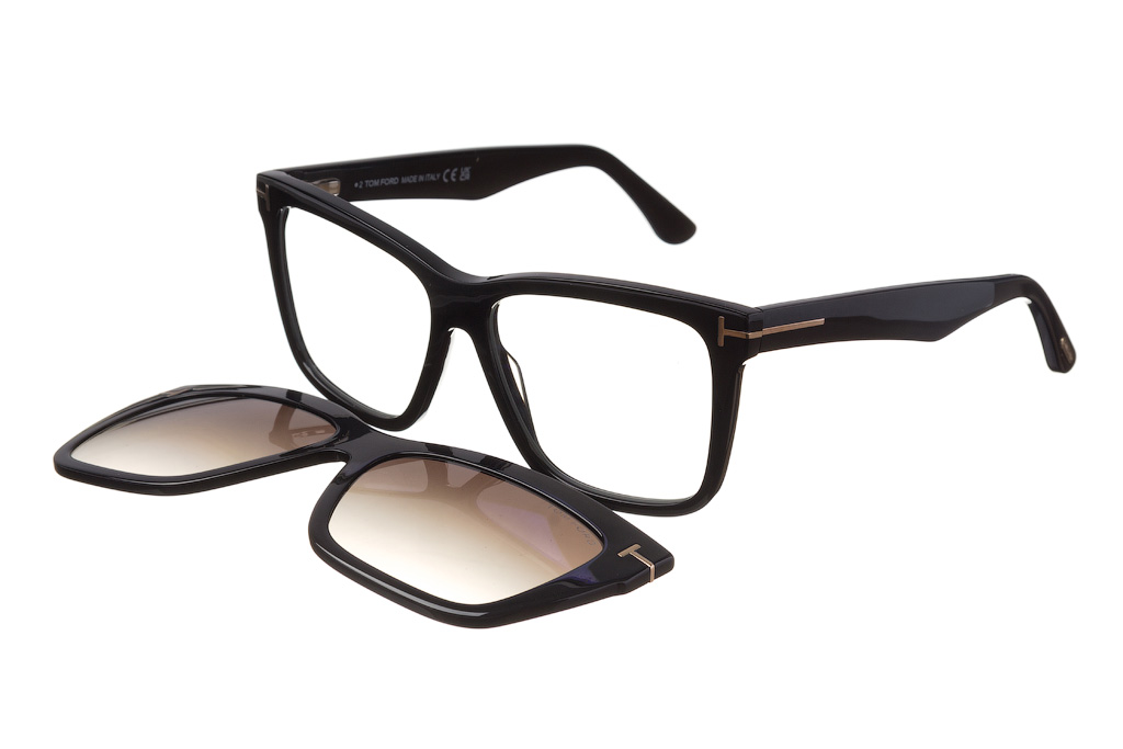 Tom Ford TF 6069-B 001+клипон 54 очки с/з